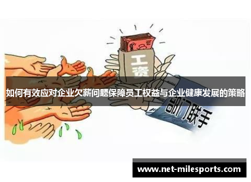 如何有效应对企业欠薪问题保障员工权益与企业健康发展的策略